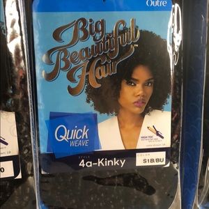 Quick weave big beautiful hair wigs(3) total.